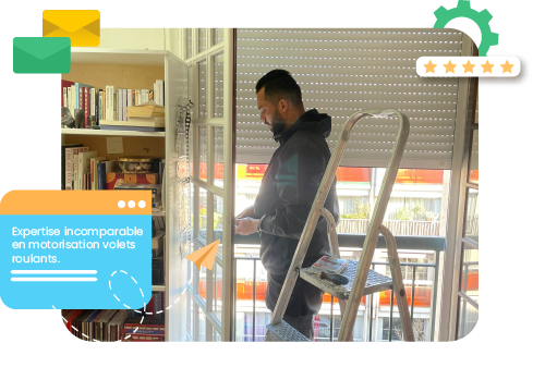 Motorisation volet roulant Paris